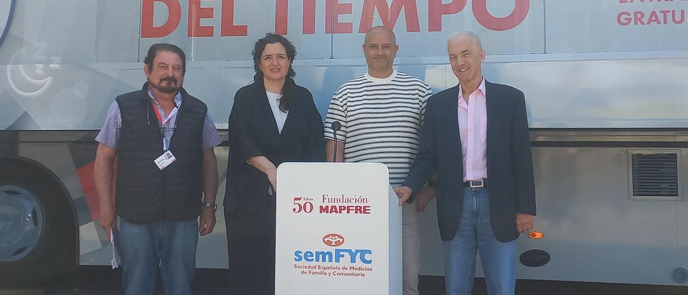 “La Máquina del Tiempo” llega a Getafe para sensibilizar sobre un estilo de vida saludable
